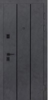 Uşă de exterior Булат Ультра 535 Beton Anthracite/Beton Snow 850mm Left