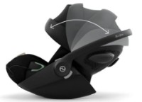 Детское автокресло Cybex Cloud G i-Size Plus Moon Black/Black фото №5 — интернет-магазин Desire.md