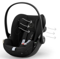 Детское автокресло Cybex Cloud G i-Size Plus Moon Black/Black фото №7 — интернет-магазин Desire.md