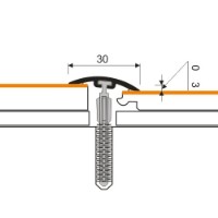 Profil pentru podea Myck D-P0300-2E-200 imaginea #2 — magazin online Desire.md