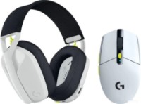 Комплект Logitech G435 + G304 White