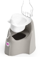 Oala-scaunel Ok Baby Pasha Grey (38912300) imaginea #6 — magazin online Desire.md