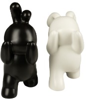 Статуэтка Deco Iepuri Black & White фото №2 — интернет-магазин Desire.md