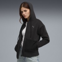 Hanorac damă Puma Her Relaxed Full-Zip Puma Black, s.M imaginea #2 — magazin online Desire.md
