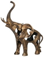 Statuetă Dizayno Home Elefant Antik Gold 48cm (AK.IJ0025)