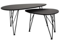 Set măsuţe cafea Deco Anais CT-2010 2pcs Black (MCANS-LJG-BLK) imaginea #1 — magazin online Desire.md