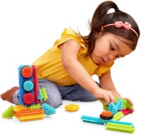 Set de construcție Battat Bristle Blocks 36pcs (BT3099Z) imaginea #4 — magazin online Desire.md