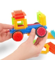 Set de construcție Battat Bristle Blocks 36pcs (BT3099Z) imaginea #7 — magazin online Desire.md