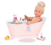 Baie pentru păpuși Battat Our Generation Bath and Bubbly Set (BD35118Z) imaginea #3 — magazin online Desire.md