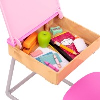 Birou Battat School Desk Our Generation (BD35239Z) imaginea #2 — magazin online Desire.md