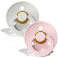 Пустышка BIBS Colour 2 Pack - Haze/Blossom 6+ months (120279)