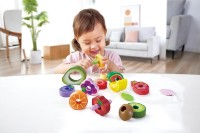 Развивающий набор Hape Caterpillar Fruit Feast Set (E1072) фото №2 — интернет-магазин Desire.md