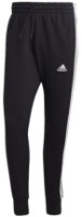 Pantaloni spotivi pentru bărbați Adidas Essentials French Terry Tapered Cuff 3S Black/White, s.XXL (GK8831) imaginea #1 — magazin online Desire.md