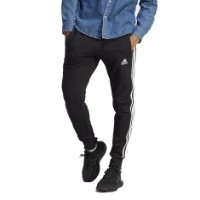 Pantaloni spotivi pentru bărbați Adidas Essentials French Terry Tapered Cuff 3S Black/White, s.XXL (GK8831) imaginea #2 — magazin online Desire.md