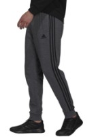 Pantaloni spotivi pentru bărbați Adidas Essentials French Terry Tapered Cuff 3S Dark Grey Heather/Black, s.XXL imaginea #3 — magazin online Desire.md
