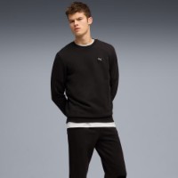 Costum sportiv pentru bărbați Puma Ess Elevated Crew Sweat Fl Puma Black, s.XL imaginea #2 — magazin online Desire.md