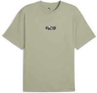 Мужская футболка Puma Ess Logo Lab Relaxed Execution Lux Army, s.XL