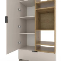 Шкаф Nex Home A001R Cashmere/Oak Artisan (NX-00000198) фото №4 — интернет-магазин Desire.md