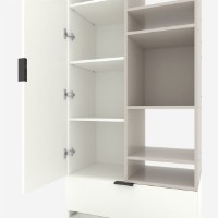 Dulap Nex Home A001R Cashmere/White Snow (NX-00000199) imaginea #3 — magazin online Desire.md