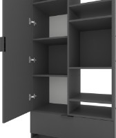 Шкаф Nex Home A001R PAL Anthracite (NX-00000197) фото №3 — интернет-магазин Desire.md