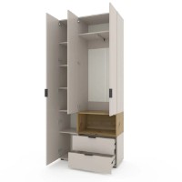 Шкаф Nex Home A002R Cashmere/Oak Artisan (NX-00000205) фото №2 — интернет-магазин Desire.md