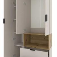 Шкаф Nex Home A002R Cashmere/Oak Artisan (NX-00000205) фото №4 — интернет-магазин Desire.md