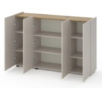 Comodă Nex Home B020 Cashmere/Oak Artisan (NX-00000235) imaginea #2 — magazin online Desire.md