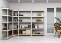 Unitate de rafturi de depozitare Nex Budget 1800x600x400mm (NX-00000191) imaginea #2 — magazin online Desire.md