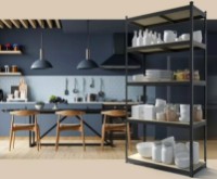 Cтеллаж складской Nex Budget 1800x600x400mm Antracit (ВС18015 06040 52) фото №2 — интернет-магазин Desire.md