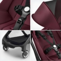 Коляска Bugaboo Butterfly Black/Dark Cherry фото №4 — интернет-магазин Desire.md