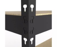 Cтеллаж складской Nex Titan 1800x1200x400mm Antracit (NX-00000195) фото №3 — интернет-магазин Desire.md