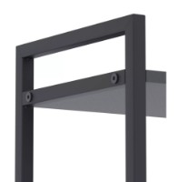 Etajeră Nex Home Loft 1100x600x240mm Anthracite/Anthracite (NX-00000176) imaginea #3 — magazin online Desire.md