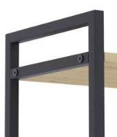 Etajeră Nex Home Loft 1100x600x240mm Anthracite/Oak Artisan (NX-00000174) imaginea #3 — magazin online Desire.md