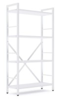 Etajeră Nex Home Loft 1100x600x240mm White/White Snow (NX-00000172) imaginea #2 — magazin online Desire.md