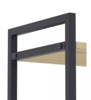Etajeră Nex Home Loft 1700x800x350mm Anthracite/Oak Artisan (NX-00000180) imaginea #2 — magazin online Desire.md
