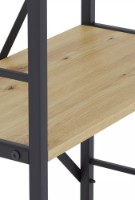 Etajeră Nex Home Loft 1700x800x350mm Anthracite/Oak Artisan (NX-00000180) imaginea #3 — magazin online Desire.md