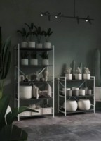 Etajeră Nex Home Loft 1700x800x350mm White/Anthracite (NX-00000179) imaginea #2 — magazin online Desire.md