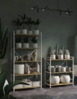 Etajeră Nex Home Loft 1700x800x350mm White/Oak Artisan (NX-00000177) imaginea #4 — magazin online Desire.md