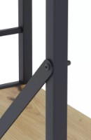 Etajeră Nex Home Loft 1800x600x240mm Anthracite/Oak Artisan (NX-00000186) imaginea #3 — magazin online Desire.md