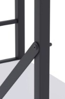 Etajeră Nex Home Loft 1800x600x240mm Anthracite/White Snow (NX-00000187) imaginea #3 — magazin online Desire.md