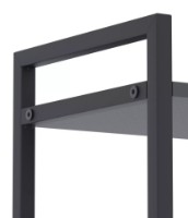 Etajeră Nex Home Loft 900x800x400mm Anthracite/Anthracite (NX-00000170) imaginea #3 — magazin online Desire.md