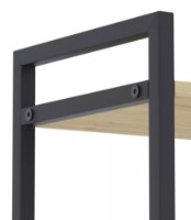 Стеллаж Nex Home Loft 900x800x400mm Anthracite/Oak Artisan (NX-00000168) фото №3 — интернет-магазин Desire.md