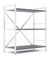 Etajeră Nex Home Loft 900x800x400mm White/Anthracite (NX-00000167) imaginea #4 — magazin online Desire.md