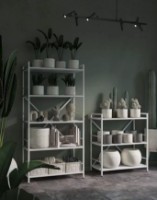 Стеллаж Nex Home Loft 900x800x400mm White/White (NX-00000166) фото №4 — интернет-магазин Desire.md