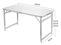 Masa și scaune pliante pentru camping 4Life Travel set AT54 White imaginea #2 — magazin online Desire.md