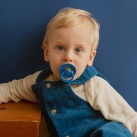 Suzeta BIBS Colour 2 Pack - Vanilla/Cornflower 6+ months (120427) imaginea #4 — magazin online Desire.md