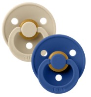 Suzeta BIBS Colour 2 Pack - Vanilla/Cornflower 6+ months (120427)