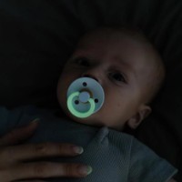 Suzeta BIBS Colour Glow 2 Pack - Sage/Vanilla 6+ months (120409) imaginea #4 — magazin online Desire.md