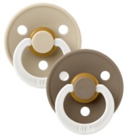 Пустышка BIBS Colour Glow 2 Pack - Sage/Cloud 18+ months (130267)