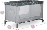 Манеж Momi Belove Grey (LOZE00015) фото №4 — интернет-магазин Desire.md